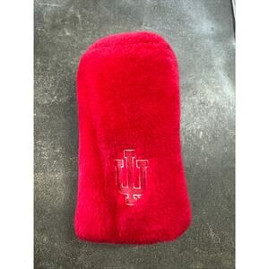 Vintage Indiana University Hoosiers Plush 1 Wood Golf Head Cover - Rare Item